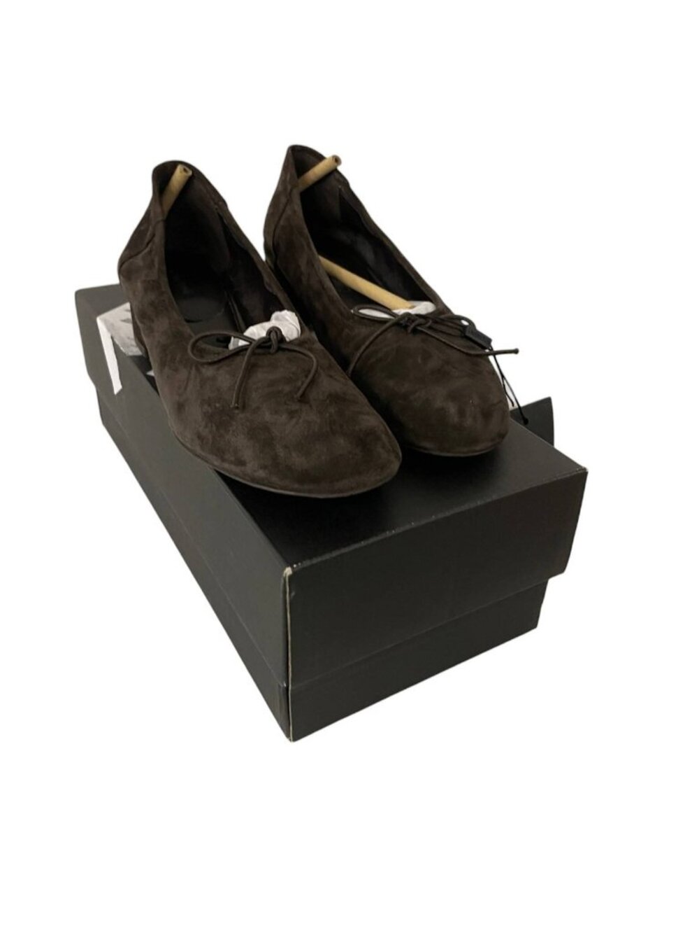 Massimo Dutti Brown Suede Block Heel Shoes EU 35 US 5 1434/75 EUC